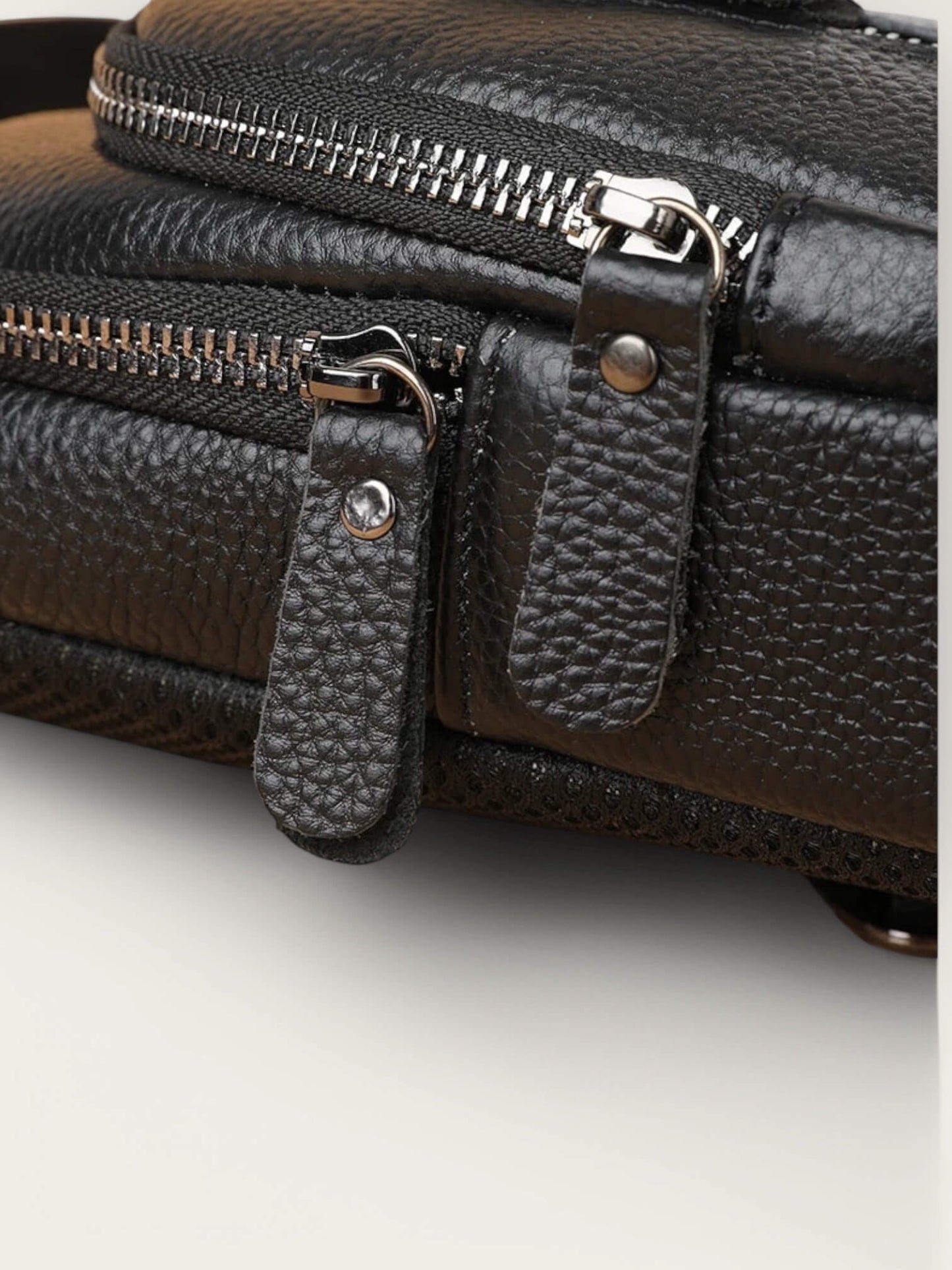 100% Genuine Leather Men Chest Bag Male Shoulder Bag Messenger Bag Casual Crossbody Bag Fashion Men's Purity Handbag